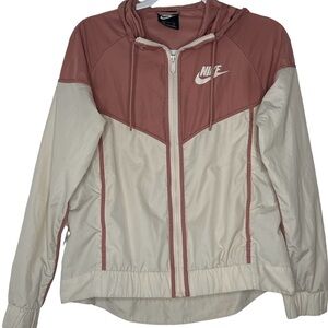Nike Sportswear Womens Windrunner Track Jacket Guava Ice‎ Rust Pink Small